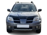 Deflector Capota Mitsubishi Outlander 2004-2007 Negru Fumuriu ABS Aerodinamic Protectie Capota Parbriz Montaj Facil
