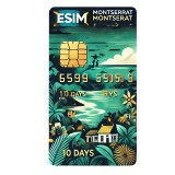 ESIM Montserrat, Unlimited Plus, 10 Days
