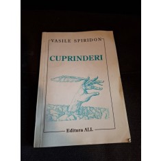 Cuprinderi (cu dedicatia autorului pentru Monica Lovinescu) - Vasile Spiridon