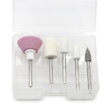 Set de 2 unități: Set bituri pentru manichiură, 5 buc