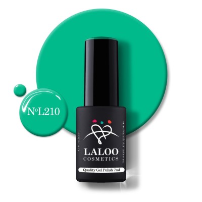210 Emerald Green | Laloo gel polish 7ml foto