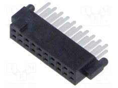 Conector PCB-PCB mamă 20 pini 1,27mm SFM aurit THT 3,7A SAMTEC
