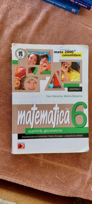 MATEMATICA ALGEBRA GEOMETRIE CLASA A VI A DAN ZAHARIA