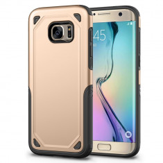 Husa Spate Upzz Sgp Pro Samsung S7 Edge Gold foto