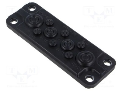 Garnitură elastomer termoplastic TPE cu mai multe orificii HT HI TECH POLYMERS foto