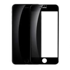 Folie Sticla Securizata iPhone 7 iPhone 8 Acoperire Completa Neagra foto