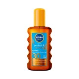 Ulei spray pentru protectie solara si bronzare Protect &amp; Bronze, SPF 30, 200ml, Nivea