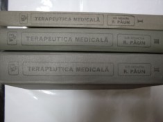 Terapeutica Medicala Vol.1-3 - Sub Redactia R. Paun , 10012758 foto