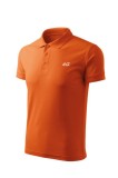 Tricou barbati polo slim orange TR010