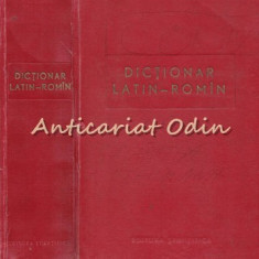 Dictionar Latin-Roman 1962 - Rodica Ochesanu