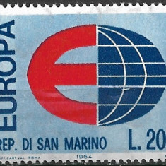B0618 - San Marino 1964 - Europa-cept nestampilat,perfecta stare