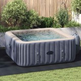 vidaXL Folie pentru Bază de Piscină Ajustabil Negru 300 x 220 x 0,1 cm 42009121