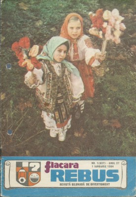 Revista Flacara Rebus nr. 1 / 1 ianuarie 1984 foto
