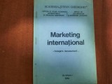 Marketing international.Culegere documentara