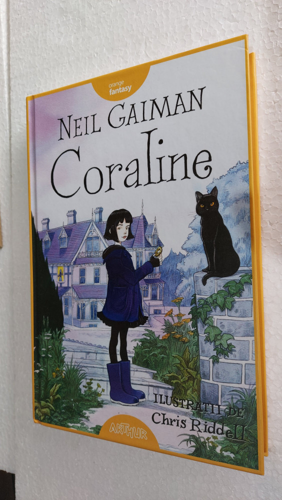 Coraline Neil Gaiman, ilustratii de Chris RIDDE II ,EDITURA Arthur |  Okazii.ro