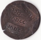 Moneda britanica - MDCC - Georgius