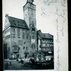 P.380 CARTE POSTALA GERMANIA GRUSS AUS WURZBURG 1907