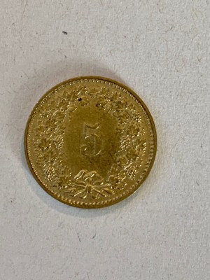 Moneda 5 RAPPEN - 5 rapen - 1983 - Elvetia - Switzerland - KM 26c (114) foto