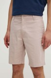 Levi&#039;s pantaloni scurti barbati, culoarea roz, 85229