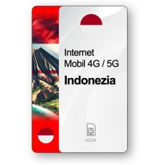 eSIM Internet Indonezia, valabil 7 zile, trafic 1 GB, Standard