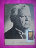 HOPCT 10414 MIHAIL SADOVEANU 1880-1961-SCRIITOR ROMAN -NECIRCULATA