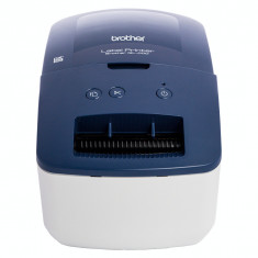 Imprimanta de etichete Brother QL-600B USB 300 dpi White Blue foto