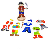 Joc magnetic - Costume de carnaval PlayLearn Toys, Bigjigs