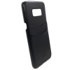 Husa Samsung S8 g950 Plastic Leather Card Case Black