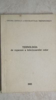 Tehnologia de reparare a televizoarelor color (lito) foto
