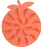 Forma pentru gheata Orange, 19x16x2 cm, silicon, portocaliu, Excellent Houseware