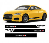 Set 5 Buc Stickere Audi Tuning Argintiu KM-KS001, General