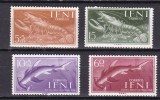 Ifni 1954 fauna marina MI 147-150 MNH