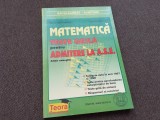 MARIA CHIRCULESCU TESTE GRILA DE ALGEBRA SI ANALIZA MATEMATICA PENTRU ADMITRERE