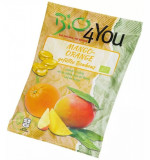 Dropsuri bio cu mango si portocale 75g Bio 4 You