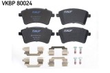 Set placute frana disc Mercedes Citan, Citan Mixto; Renault Kangoo / Grand Kangoo II, Kangoo Be Bop, Kangoo Express, lungime 131.1 mm, 62.3 mm, 18.6