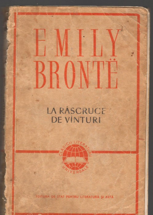 C9165 LA RASCRUCE DE VANTURI - EMILY BRONTE