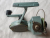 Mulineta Veche Rulex 110 Romania, Colectie, Vintage, Pescuit, Anii &#039;70, Metal + Plastic, Functionala (defect capac)