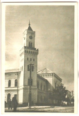 SV * Vatra Dornei * RPR sepia * SFATUL POPULAR * Bucovina * Suceava foto