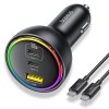 Incarcator auto USB Type-C 152.5W RGB Baseus, C00036101111-00
