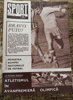 myh 110 - Revista SPORT - nr 15/august 1968 foto
