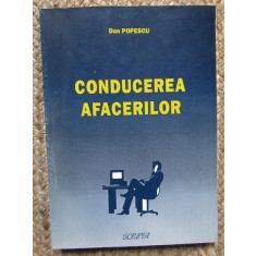 CONDUCEREA AFACERILOR de DAN POPESCU , 1995