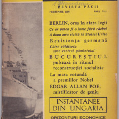 ORIZONTURI ,REVISTA PACII Nr.93, FEBRUARIE 1959