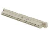 Mufă DIN 41612 tip B mamă 64 PIN THT drept termoplast 2A