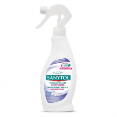 Spray Dezinfectant pentru Textile Sanytol, 500 ml, Sanytol Solutie Dezinfectanta pentru Textile, Dezinfectant pentru Canapele si Draperii, Dezifectant