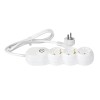 Prelungitor electric 3500W 3G1.5 alb 3 prize 3m cu intrerupator Wconn AL3115A03
