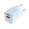 &Icirc;ncărcător OTB USB GaN (1xUSB-C + 1xUSB-A) cu USB Power Delivery USB-PD - 2 porturi - 20W - alb