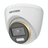 Camera de supraveghere ColorVu, Analogica, 5 Megapixeli, lentila 2.8mm, Lumina Alba 40m - HIKVISION DS-2CE72KF3T-2.8mm SafetyGuard Surveillance