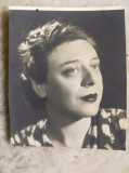 Foto AMALIA IONESCU anii 30-40 Opera Romana Bucuresti semnatura 5,5 x 4,5 cm