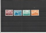 ROMANIA 1931 LP 90 SEMICENTENARUL MARINEI ROMANE SERIE NESTAMPILATA