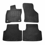 Covorase mocheta Seat Leon 4 2020-&amp;gt; prezent, Negre, set de 4 bucati, Rapid